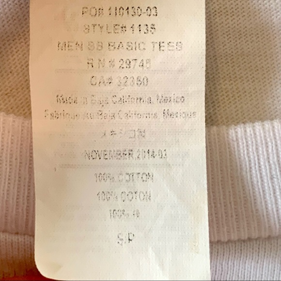 NWOT VOLCOM White Graphic Tee Shirt—SZ. Small - Picture 9 of 9